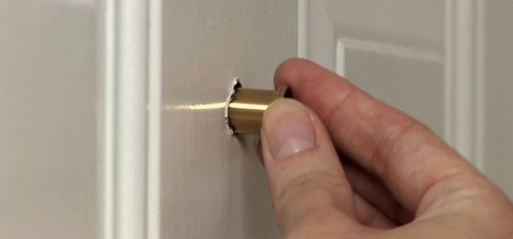 peephole door repair in Chino